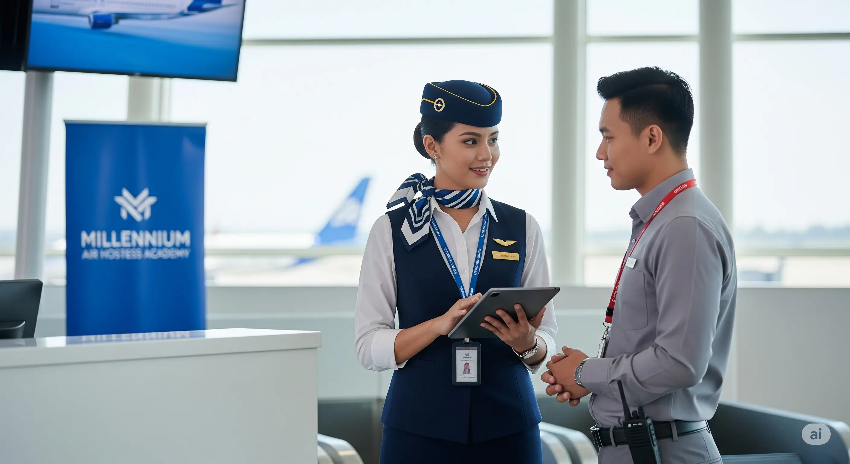 Life of an Air Hostess: A Day in the Sky